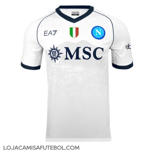Camisa de Futebol SSC Napoli Equipamento Secundário 2023-24 Manga Curta